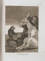 Tallerken fra Los Caprichos, 1797-1798